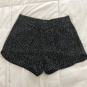 Madewell Black Polka Dot Shorts